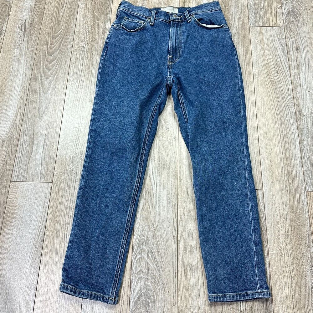 Everlane‎ ankle jeans womens 26 medium wash blue stretch denim